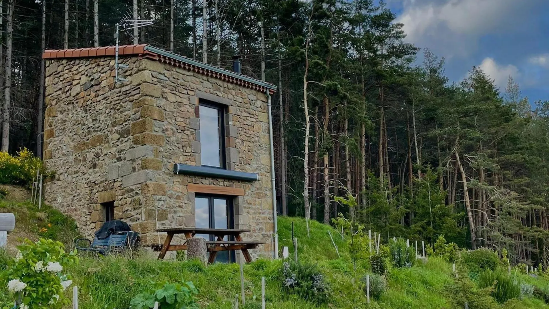 別荘 Maison De Vigne Renovee A Langeac, Nature Et Randonnees - Fr-1-582-86 フランス